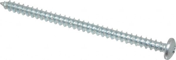 Value Collection - #10 Pan Head Phillips Sheet Metal Screw - Steel, 3" Length Under Head, Grade 2 - Benchmark Tooling