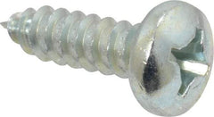 Value Collection - #12 Pan Head Phillips Sheet Metal Screw - Steel, 3/4" Length Under Head, Grade 2 - Benchmark Tooling