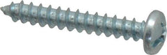 Value Collection - #12 Pan Head Phillips Sheet Metal Screw - Steel, 1-1/2" Length Under Head, Grade 2 - Benchmark Tooling