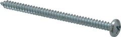 Value Collection - #12 Pan Head Phillips Sheet Metal Screw - Steel, 3" Length Under Head, Grade 2 - Benchmark Tooling