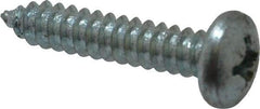 Value Collection - #14 Pan Head Phillips Sheet Metal Screw - Steel, 1-1/4" Length Under Head, Grade 2 - Benchmark Tooling