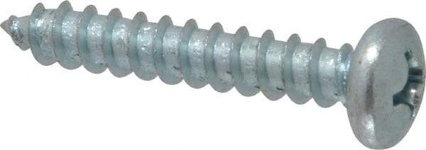 Value Collection - #14 Pan Head Phillips Sheet Metal Screw - Steel, 1-1/2" Length Under Head, Grade 2 - Benchmark Tooling