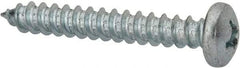 Value Collection - #14 Pan Head Phillips Sheet Metal Screw - Steel, 1-3/4" Length Under Head, Grade 2 - Benchmark Tooling