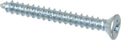 Value Collection - #6 Flat Head Phillips Sheet Metal Screw - Steel, 1-1/4" OAL, Grade 2 - Benchmark Tooling