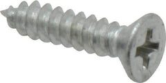 Value Collection - #8 Flat Head Phillips Sheet Metal Screw - Steel, 3/4" OAL, Grade 2 - Benchmark Tooling