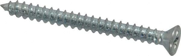 Value Collection - #8 Flat Head Phillips Sheet Metal Screw - Steel, 1-3/4" OAL, Grade 2 - Benchmark Tooling