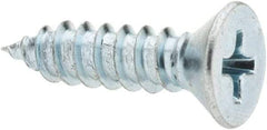 Value Collection - #10 Flat Head Phillips Sheet Metal Screw - Steel, 3/4" OAL, Grade 2 - Benchmark Tooling