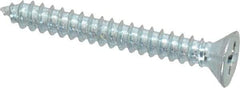 Value Collection - #10 Flat Head Phillips Sheet Metal Screw - Steel, 1-1/2" OAL, Grade 2 - Benchmark Tooling