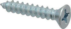 Value Collection - #12 Flat Head Phillips Sheet Metal Screw - Steel, 1-1/4" OAL, Grade 2 - Benchmark Tooling