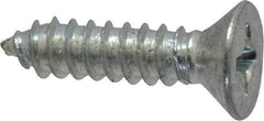 Value Collection - #14 Flat Head Phillips Sheet Metal Screw - Steel, 1" OAL, Grade 2 - Benchmark Tooling