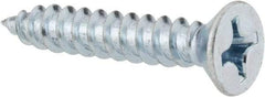 Value Collection - #14 Flat Head Phillips Sheet Metal Screw - Steel, 1-1/2" OAL, Grade 2 - Benchmark Tooling