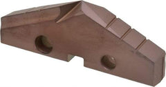 Allied Machine and Engineering - 2-7/16" Diam x 5/16" Thick, Seat Code 4, 132° Included Angle Spade Drill Insert - AM200 Coated, Cobalt, Grade Super Cobalt, Series GEN2 T-A - Benchmark Tooling