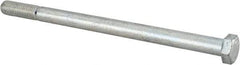 Made in North America - 5/8-11 UNC, 10" Length Under Head Hex Head Cap Screw - Partially Threaded, Grade 5 Steel, Zinc-Plated Finish, 15/16" Hex - Benchmark Tooling