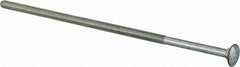 Value Collection - 1/4-20 UNC 8" Length Under Head, Standard Square Neck, Carriage Bolt - Grade 2 Steel, Zinc-Plated Finish - Benchmark Tooling