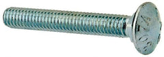 Value Collection - 5/16-18 UNC 2-1/4" Length Under Head, Standard Square Neck, Carriage Bolt - Grade 2 Steel, Zinc-Plated Finish - Benchmark Tooling