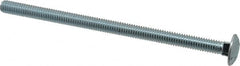 Value Collection - 5/16-18 UNC 5-1/2" Length Under Head, Standard Square Neck, Carriage Bolt - Grade 2 Steel, Zinc-Plated Finish - Benchmark Tooling