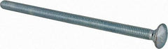 Value Collection - 5/16-18 UNC 6" Length Under Head, Standard Square Neck, Carriage Bolt - Grade 2 Steel, Zinc-Plated Finish - Benchmark Tooling