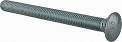 Value Collection - 1/2-13 UNC 5-1/2" Length Under Head, Standard Square Neck, Carriage Bolt - Grade 2 Steel, Zinc-Plated Finish - Benchmark Tooling