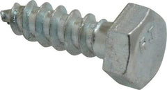Value Collection - 5/16" Screw, 1" Length Under Head, Steel, Hex Head Lag Screw - Zinc Plated, Grade 2 - Benchmark Tooling