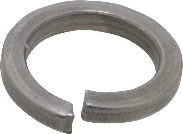 Value Collection - M12, 12.2mm ID, 2.5mm Thick High Collar Split Lock Washer - 18-8 Austenitic Grade A2 Stainless Steel, Uncoated, 12.2mm Min ID, 12.7mm Max ID, 18mm Max OD - Benchmark Tooling