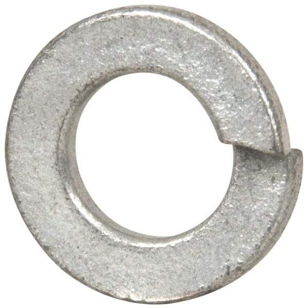 Value Collection - 5/16", 0.314" ID, 0.078" Thick Split Lock Washer - Steel, Zinc-Plated Finish, 0.314" Min ID, 0.322" Max ID, 0.583" Min OD, 0.586" Max OD - Benchmark Tooling