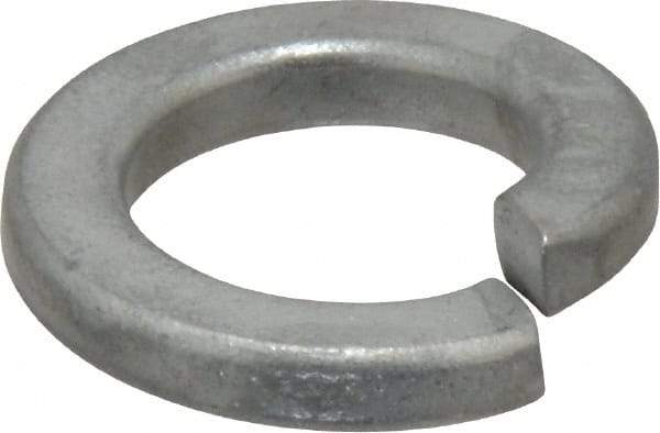 Value Collection - 3/4", 0.753" ID, 0.188" Thick Split Lock Washer - Steel, Zinc-Plated Finish, 0.753" Min ID, 0.766" Max ID, 1.265" Min OD, 1.271" Max OD - Benchmark Tooling