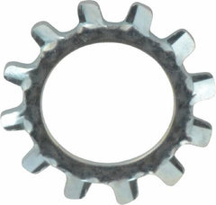 Value Collection - 7/16" Screw, 0.464" ID, Spring Steel External Tooth Lock Washer - 0.76" OD, Zinc-Plated, Grade 2 - Benchmark Tooling