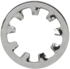 Value Collection - 3/8" Screw, 0.398" ID, Steel Internal Tooth Lock Washer - 0.692" OD, Zinc-Plated, Grade 2 - Benchmark Tooling