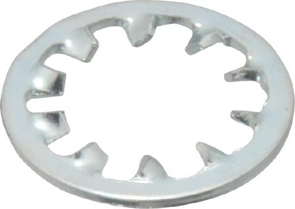 Value Collection - 7/16" Screw, 0.464" ID, Steel Internal Tooth Lock Washer - 0.789" OD, Zinc-Plated, Grade 2 - Benchmark Tooling