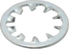 Value Collection - 7/16" Screw, 0.464" ID, Steel Internal Tooth Lock Washer - 0.789" OD, Zinc-Plated, Grade 2 - Benchmark Tooling
