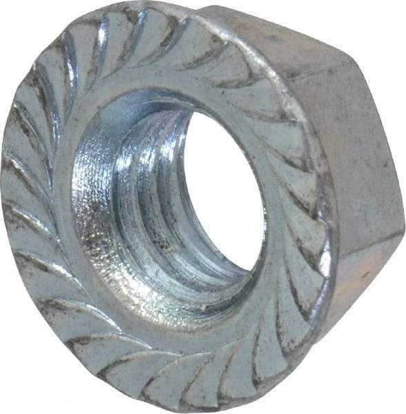 Value Collection - 7/8-9 UN Steel Right Hand Hex Nut - 1-5/16" Across Flats, 3/4" High, Zinc-Plated Finish - Benchmark Tooling