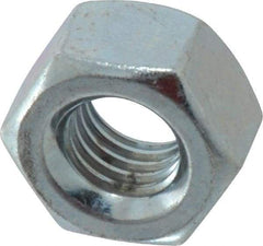 Value Collection - 9/16-12 UNC Steel Right Hand Heavy Hex Nut - 15/16" Across Flats, 0.5469" High, Zinc-Plated Finish - Benchmark Tooling