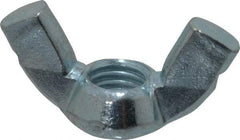 Value Collection - 1/2-13 UNC, Zinc Plated, Steel Standard Wing Nut - 1.94" Wing Span, 1" Wing Span - Benchmark Tooling