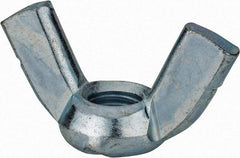 Value Collection - 5/8-11 UNC, Zinc Plated, Steel Standard Wing Nut - 2.76" Wing Span, 1.44" Wing Span - Benchmark Tooling