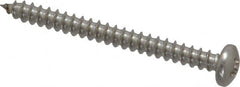 Value Collection - #6 Pan Head Phillips Sheet Metal Screw - Stainless Steel, 1-1/2" Length Under Head, Grade 18-8 - Benchmark Tooling