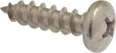 Value Collection - #10 Pan Head Phillips Sheet Metal Screw - Stainless Steel, 3/4" Length Under Head, Grade 18-8 - Benchmark Tooling