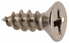 Value Collection - #8 Flat Head Phillips Sheet Metal Screw - Stainless Steel, 1/2" OAL, Grade 18-8 - Benchmark Tooling