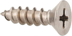 Value Collection - #10 Flat Head Phillips Sheet Metal Screw - Stainless Steel, 3/4" OAL, Grade 18-8 - Benchmark Tooling