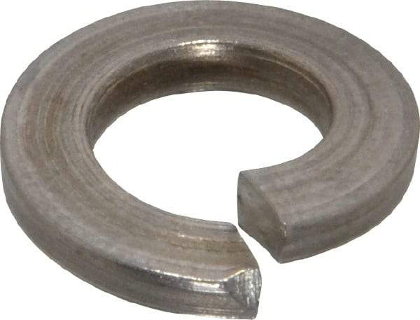 Value Collection - 5/16", 0.078" Thick Split Lock Washer - 18-8 Stainless Steel, 0.314" Min ID, 0.322" Max ID, 0.125" Min OD, 0.583" Max OD - Benchmark Tooling