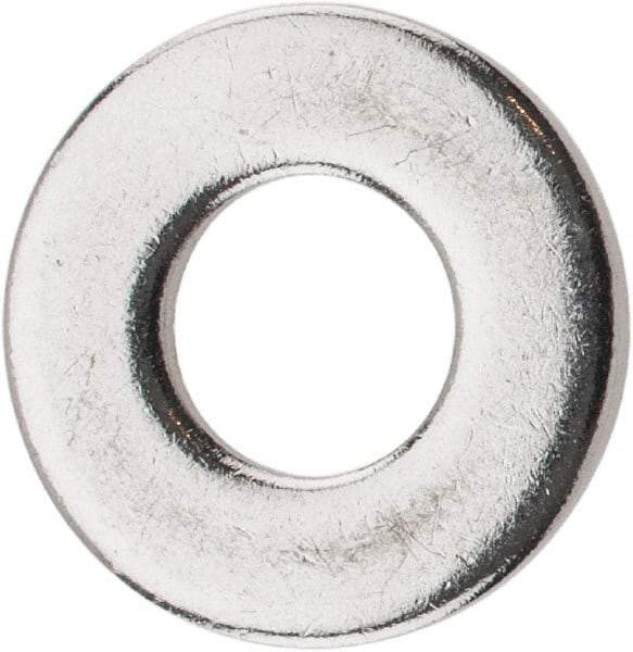 Value Collection - 1/4" Screw, Grade 18-8 Stainless Steel Standard Flat Washer - 9/32" ID x 5/8" OD, 0.045" Thick - Benchmark Tooling