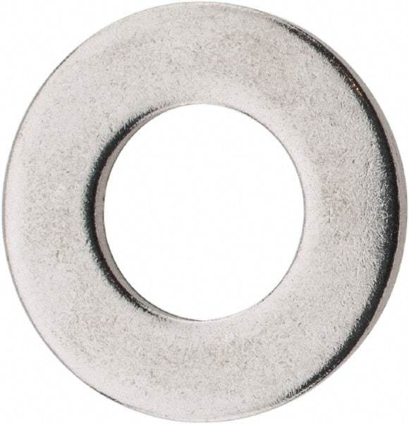 Value Collection - 3/8" Screw, Grade 18-8 Stainless Steel Standard Flat Washer - 13/32" ID x 13/16" OD, 0.065" Thick - Benchmark Tooling