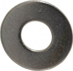 Value Collection - 7/16" Screw, Grade 18-8 Stainless Steel Standard Flat Washer - 1/2" ID x 1-1/4" OD, 0.083" Thick - Benchmark Tooling
