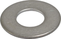 Value Collection - 1/2" Screw, Grade 18-8 Stainless Steel Standard Flat Washer - 17/32" ID x 1-1/16" OD, 0.095" Thick - Benchmark Tooling