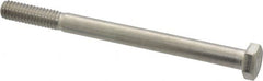 Value Collection - 5/16-18 UNC, 4" Length Under Head Hex Head Cap Screw - Grade 18-8 Stainless Steel, 1/2" Hex - Benchmark Tooling