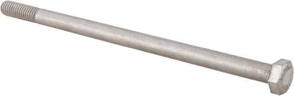 Value Collection - 5/16-18 UNC, 6" Length Under Head Hex Head Cap Screw - Grade 18-8 Stainless Steel, 1/2" Hex - Benchmark Tooling