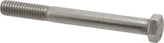 Value Collection - 3/8-16 UNC, 3-1/2" Length Under Head Hex Head Cap Screw - Grade 18-8 Stainless Steel, 9/16" Hex - Benchmark Tooling