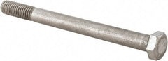 Value Collection - 3/8-16 UNC, 4-1/2" Length Under Head Hex Head Cap Screw - Grade 18-8 Stainless Steel, 9/16" Hex - Benchmark Tooling