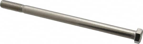 Value Collection - 3/8-16 UNC, 6" Length Under Head Hex Head Cap Screw - Grade 18-8 Stainless Steel, 9/16" Hex - Benchmark Tooling