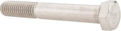 Value Collection - 1/2-13 UNC, 3-1/2" Length Under Head Hex Head Cap Screw - Grade 18-8 Stainless Steel, 3/4" Hex - Benchmark Tooling