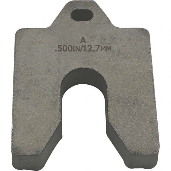 Maudlin Products - Metal Shim Stock Type: Slotted Shim Material: Stainless Steel - Benchmark Tooling